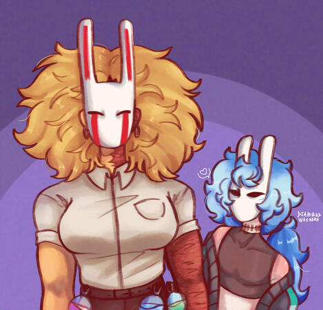Bunny and Diamond Bunny and Diamond